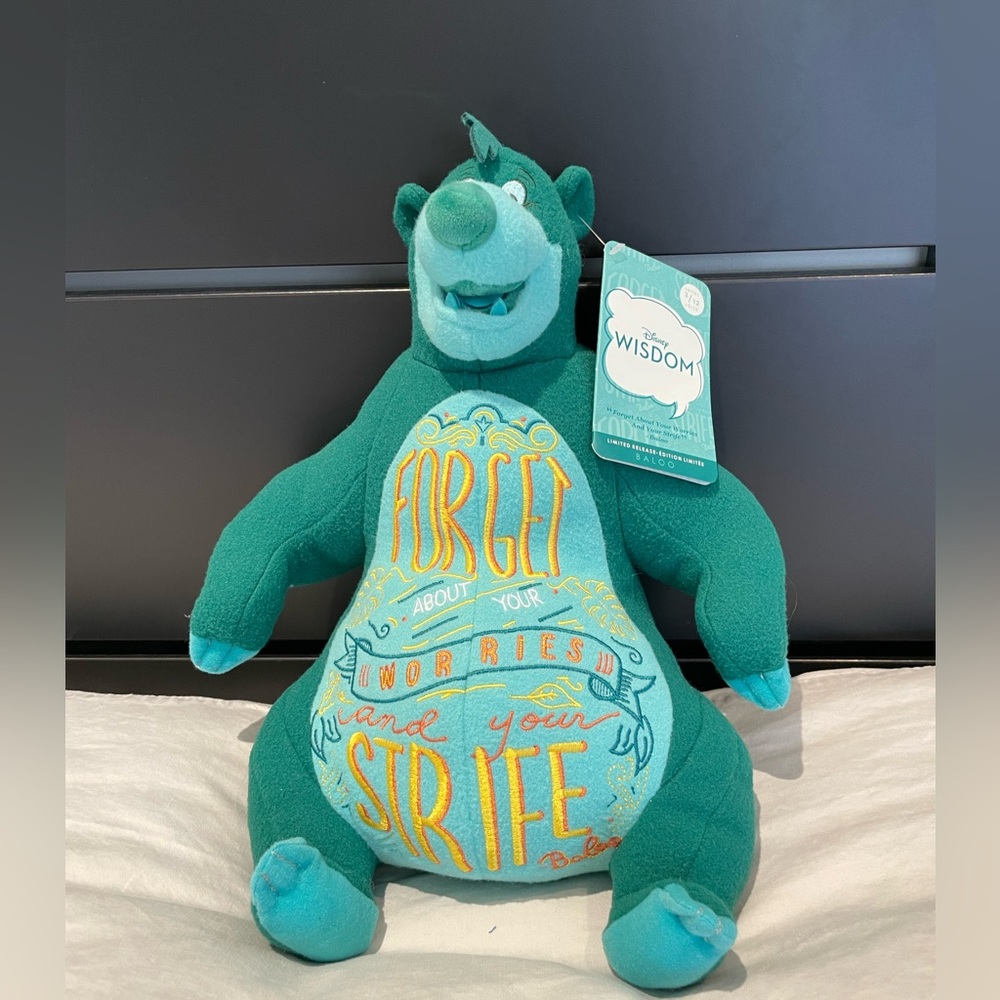 Disney Wisdom Baloo plush